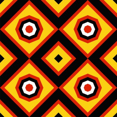 renkli geometrik seamless modeli