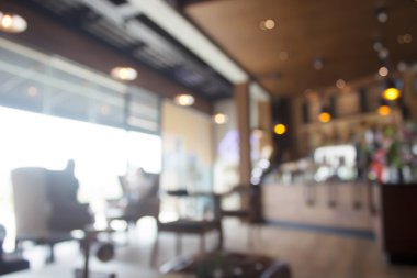 Kahve Dükkanı arka plan bulanıklık