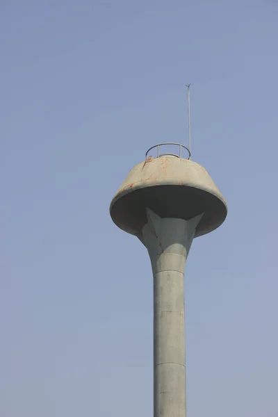 Outdoor,water tank with sky background — Stock Photo, Image