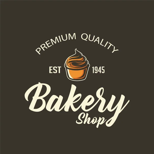 Bakery Logo Template Business — Stock Vector