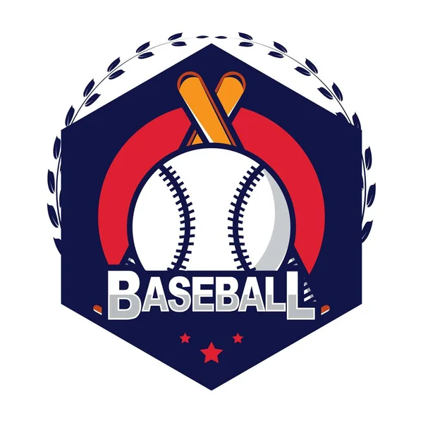 Logo Baseball American Logo Sport — Image vectorielle