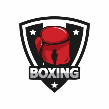 İş için boks logosu şablonu