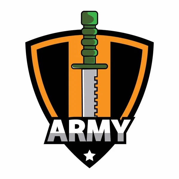 İş için süngü logo şablonu