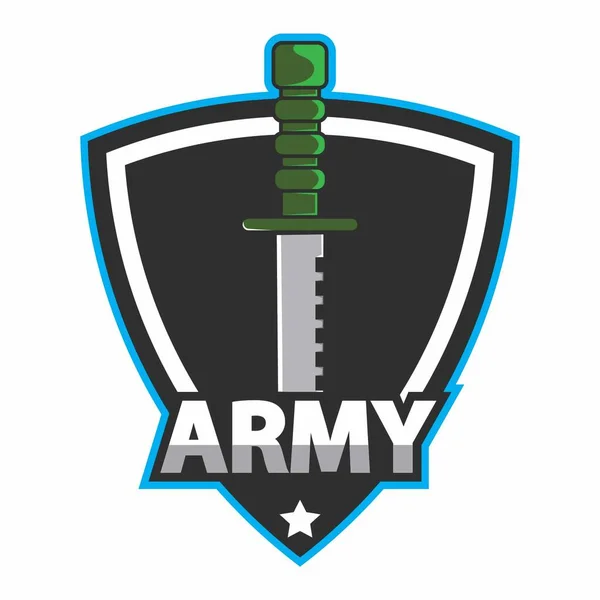 İş için süngü logo şablonu