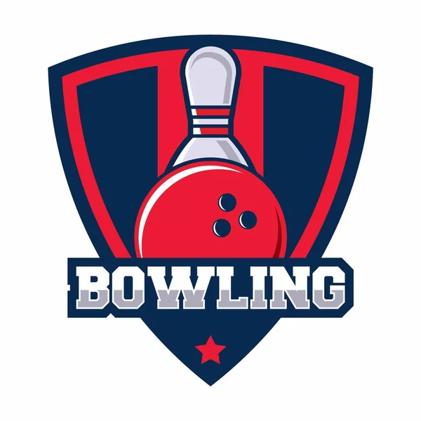 Bowling logosu tasarım şablonu