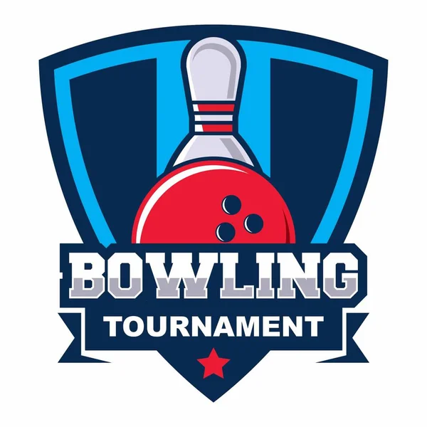 Bowling logosu tasarım şablonu