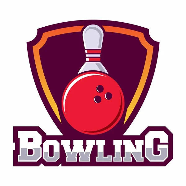 Bowling logosu tasarım şablonu