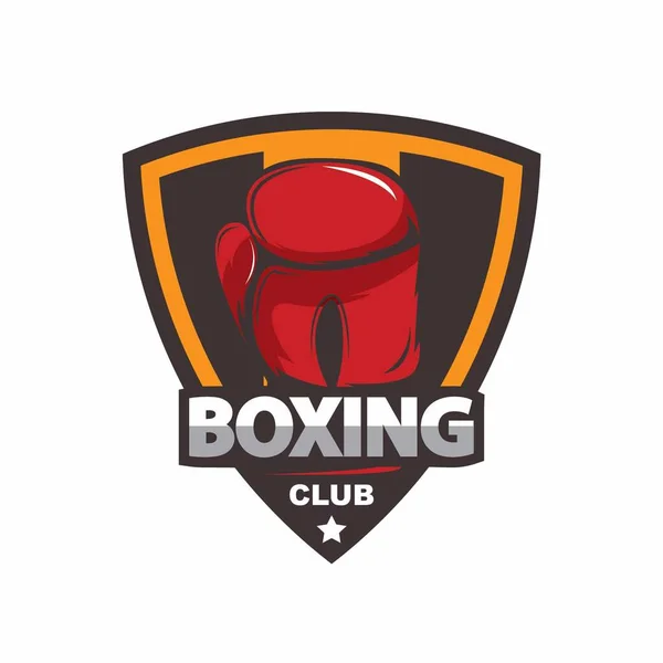 Modèle Logo Boxe Pour Les Entreprises — Image vectorielle