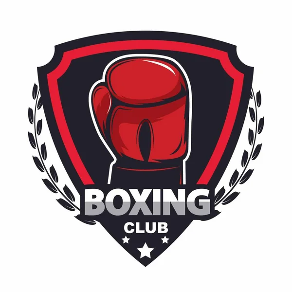 Modèle Logo Boxe Pour Les Entreprises — Image vectorielle