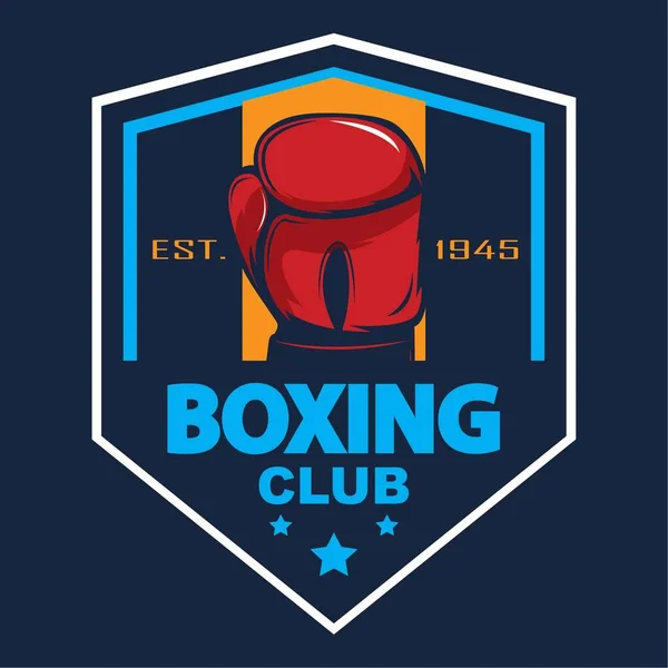 Modèle Logo Boxe Pour Les Entreprises — Image vectorielle