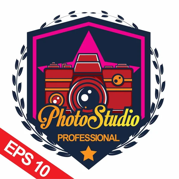 İş için kamera logosu şablonu