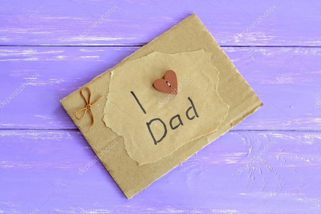 Cute Birthday Cards For Dad Handmade Greeting Card Cute Handmade Greeting Card For Dad