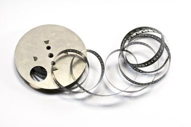 Vintage Hollywood Film şeridi ve Reel