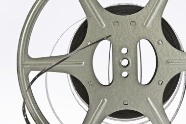 Vintage Hollywood Film şeridi ve Reel