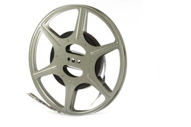 Vintage Hollywood Film şeridi ve Reel