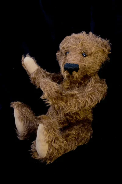 Isolated Antique Teddy Bear — Stock Photo, Image