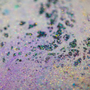 Arkaplan için Bokeh ile Mica Parıltısına Yakın Çekim