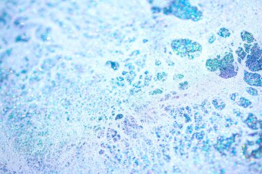 Arkaplan için Bokeh ile Mica Parıltısına Yakın Çekim