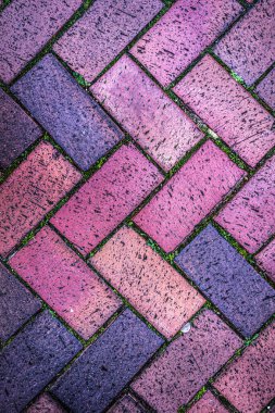 Yıpranmış Ağır Tuğla Duvarı Arkaplanı