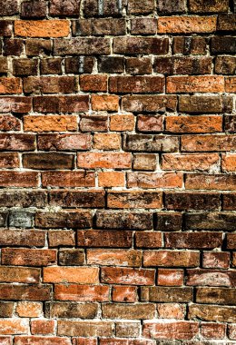 Yıpranmış Ağır Tuğla Duvarı Arkaplanı