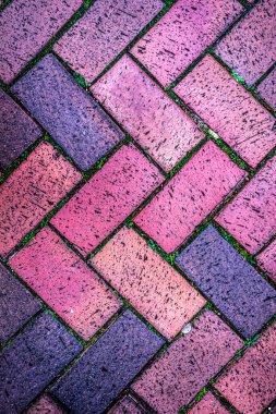 Yıpranmış Ağır Tuğla Duvarı Arkaplanı