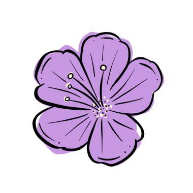 Bir Yaban Çiçeği İkon Düğünçiçeği Logosu, Daisy, Karahindiba, Etc