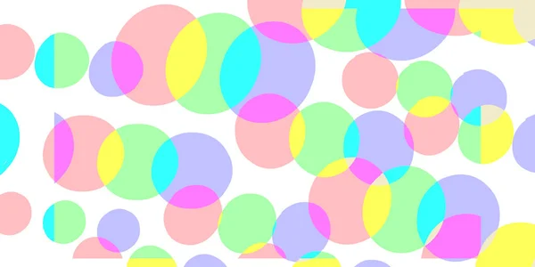 Pastel Coloured Bubbles Background — Stock Photo, Image