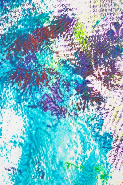 Éclaboussures Peintes Vibrantes Fond Texturé Abstrait Aquarelle — Photo