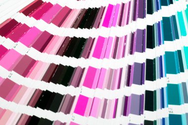 Arkaplan için Farklı Tonları ile Çok Renkli Çizelge Kapat