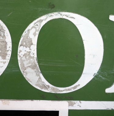 Sıkıntılı Tipografide Yazılı Sözcük Bulma Numarası