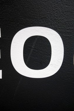 Sıkıntılı Tipografide Yazılı Sözcük Bulma Numarası