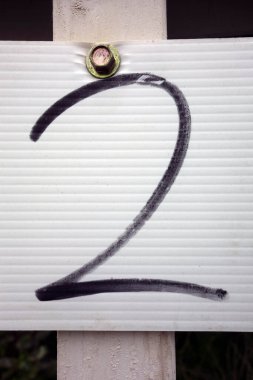 Sıkıntılı Tipografide Yazılı Sözcük Bulma Numarası