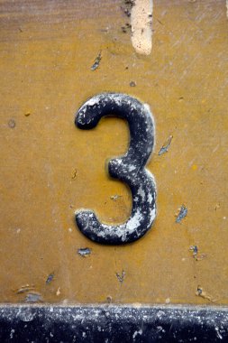 Sıkıntılı Tipografide Yazılı Sözcük Bulma Numarası