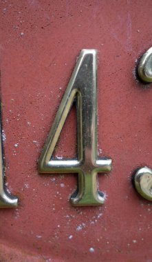 Sıkıntılı Tipografide Yazılı Sözcük Bulma Numarası