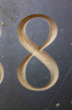 Sıkıntılı Tipografide Yazılı Sözcük Bulma Numarası