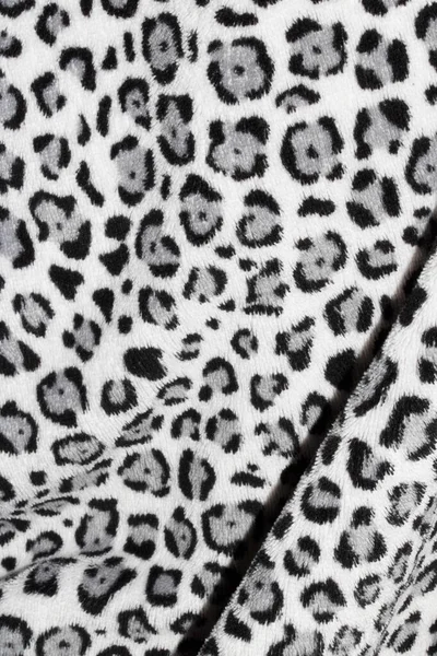 Fabric Fur Leopard Animal Print Bakgrund — Stockfoto