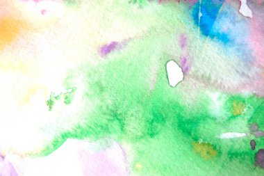 Acrylic Boya Sıçrama ve Çizgiler Beyaz Çizgi üzerinde