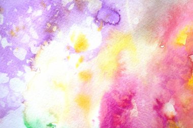 Acrylic Boya Sıçrama ve Çizgiler Beyaz Çizgi üzerinde