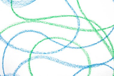 Girdaplı renkli pastel boya çocuk yaratıcı soyut arka plan çizgileri gibi