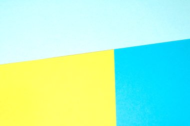 Basit Kağıt Kart Birincil Rengi Çok Renkli Gökkuşağı Sakin Arkaplanındaki Geometrik Şekiller