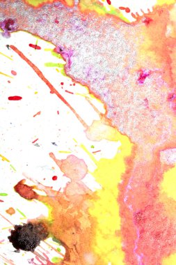 Akrilik Ağır Vahşi Boya Sıçratanlar fırça darbeleri ve arka plan noktaları