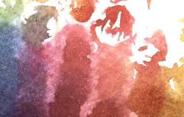 Akrilik boya lekeleri ve lekeler Arkaplan için canlı renk boyası yaratıcı