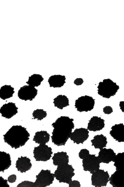 Soyut grunge siyah ve beyaz sıkıntılı doku mürekkep lekeleri şeffaf buruşuk endüstriyel kaplama arka plan