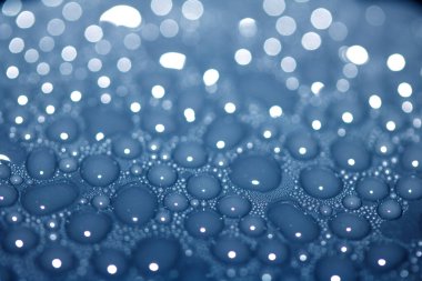 Arka plandaki su damlacıklarını kapat