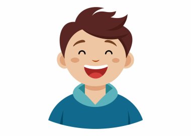 Cheerful Character Illustration | Positive Mood EPS