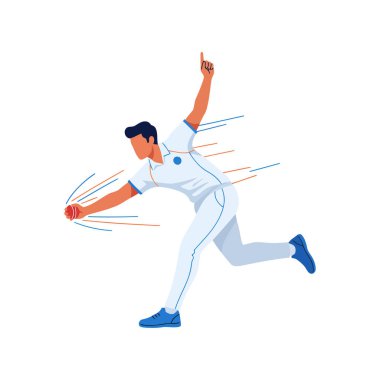 Futbolcu Dalış Vektörü Ultra Dinamik Hareket Düz Çizim