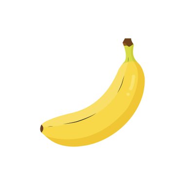 muz meyve ikonu izole