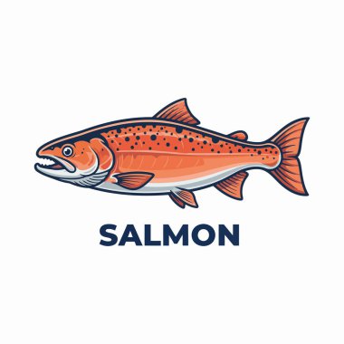 balıkçılık için vektör logosu.