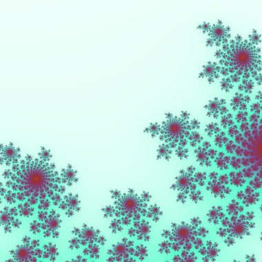 Açık turkuaz dekoratif arka planı