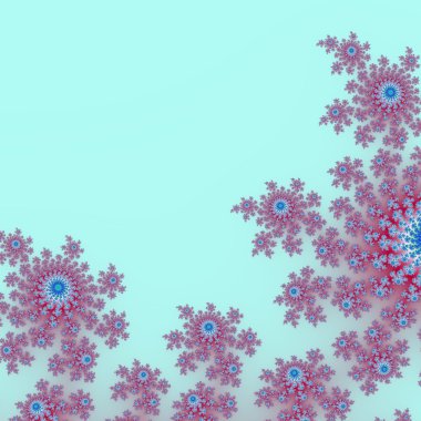 Pastel fraktal arka plan